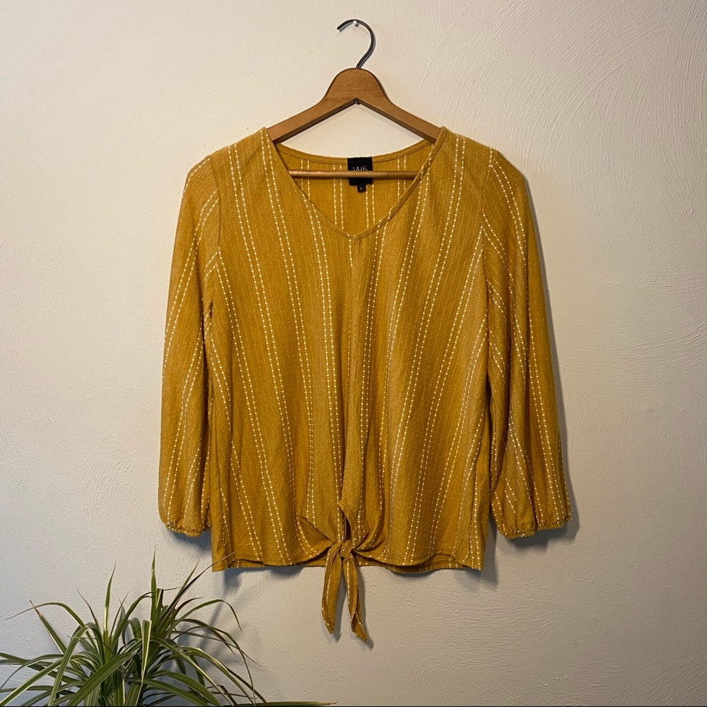 W5 Tie Front Blouse